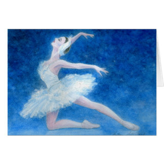 白鳥グリーティングカード HÄLSNINGSKORT