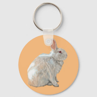 白 う さ ぎ NYCKELRING