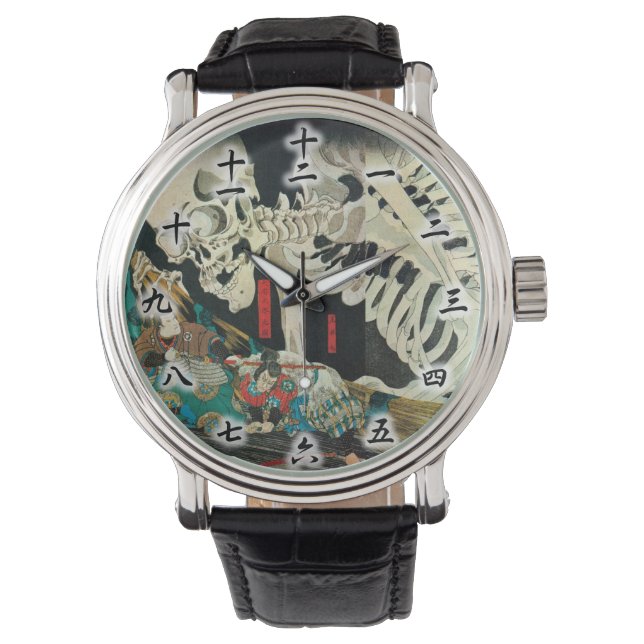 相 馬 の 内, 国 bud Skeleton manipulerat av Witch, Kuni Armbandsur (Framsida)