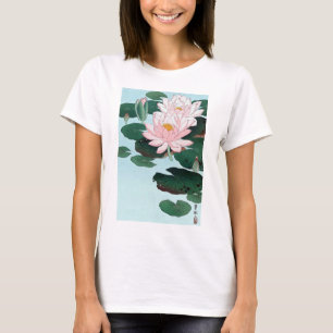 睡蓮 古邨näckros, Koson, Ukiyo-e T-shirt