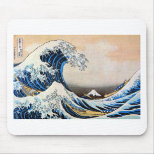 神奈川沖浪裏 北斎underbar vinkar, Hokusai Musmatta