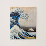 神奈川沖浪裏 北斎underbar vinkar, Hokusai, Ukiyo-e Pussel<br><div class="desc">Katsushika Hokusai (Oktober eller November 1760 - maj 10, 1849) var en japansk konstnär, ukiyo-emålare och printmaker av den Edo perioden. I hans tid var han Japan att leda som var sakkunnigt på kinesisk målning. Bördiga Edo (nu Tokyo), Hokusai är bäst-bekant, som författare av träklosstryckserien Thirty-six beskådar av Mount Fuji...</div>