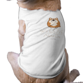 秋田犬 "あきたま(レッド)" HUNDTRÖJA