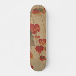 秋 蔦, 乾 hösten Ivy, Kenzan, Japan Art Old School Skateboard Bräda 18 Cm