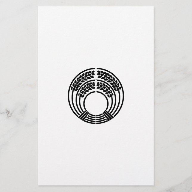 稲荷抱き稲 BREVPAPPER (Framsida)