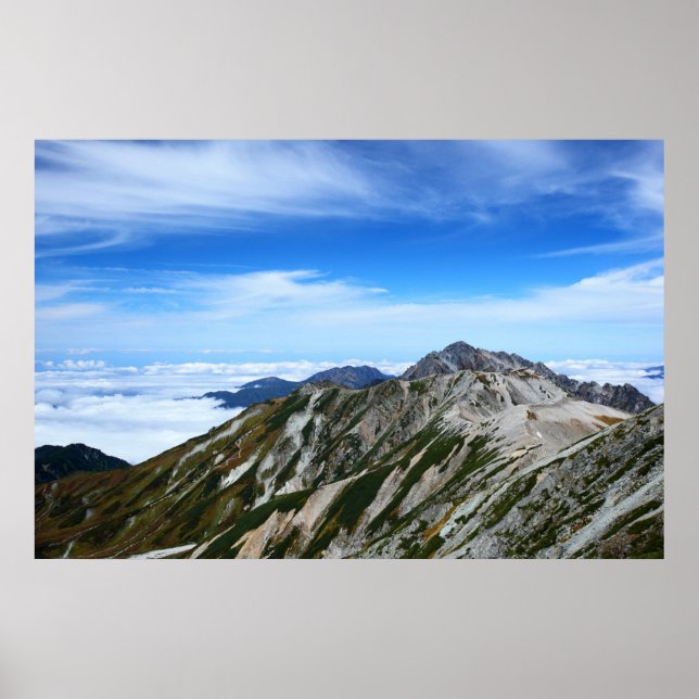 立 山 連 峰 の 山 並 POSTER (Framsidan)