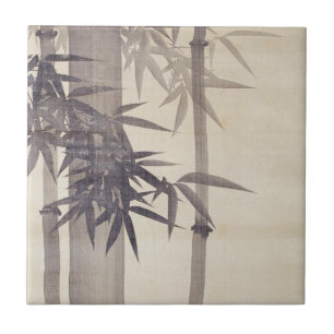 竹, 其 一 Bamboo, Kiitsu, Japan Art Kakelplatta