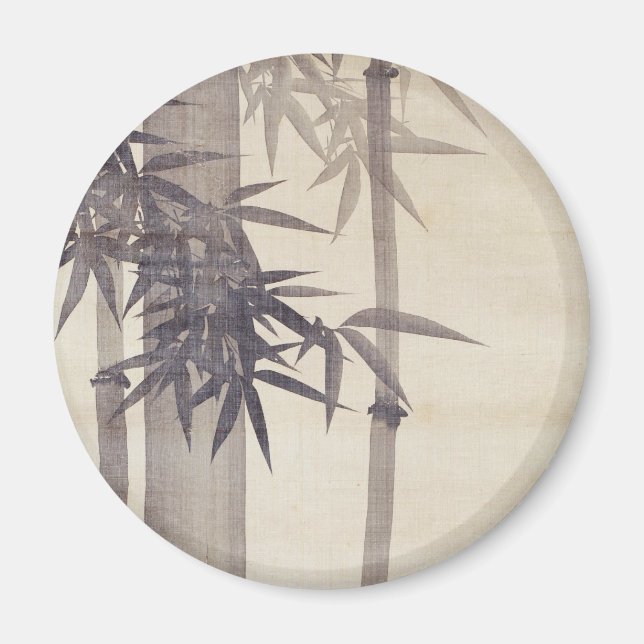 竹, 其 一 Bamboo, Kiitsu, Japan Art Magnet (Framsidan)