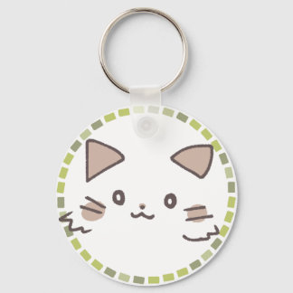 素朴なカフェタイルとねこイラスト NYCKELRING