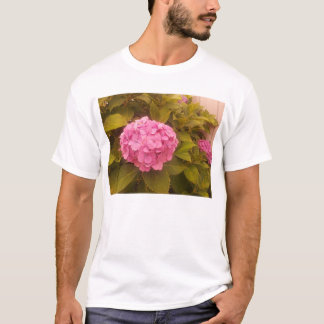 紫陽花Japanese Kanji Ajisai Hydrangea Flower Minimali T Shirt
