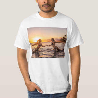 美人 美魔女 水着 スイムダンス シンクロナイズドスイミング T SHIRT