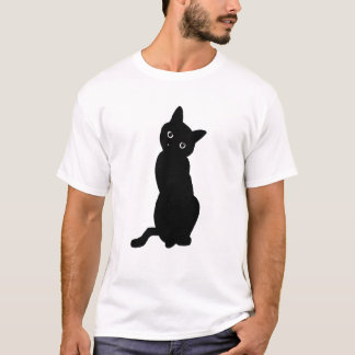 考える猫 T SHIRT