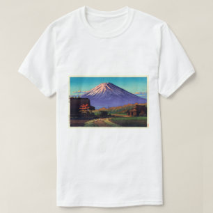 船 津 の 富, Mt. Fuji från Funatsu, Hasui Kawase Tee Shirt