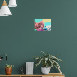 色＿波＿The Great Wave…color トートバッグ Poster