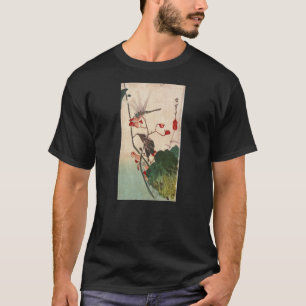 花にトンボ, 広重slända och blomma, Hiroshige, Ukiyo-e T-shirt
