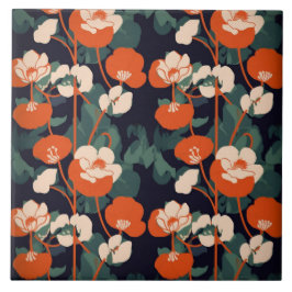 花柄タイル KAKELPLATTA