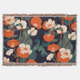 花柄ブランケット FILT