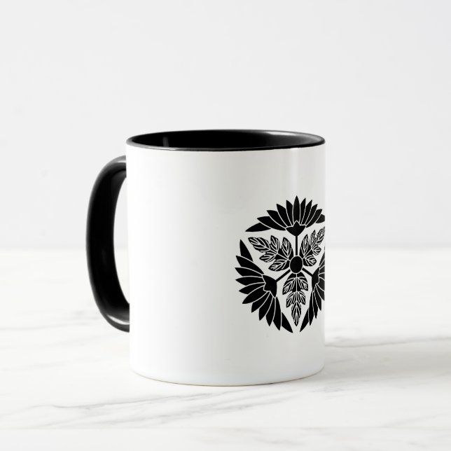 葉 付 菊 車 MUGG (Framsida vänster)