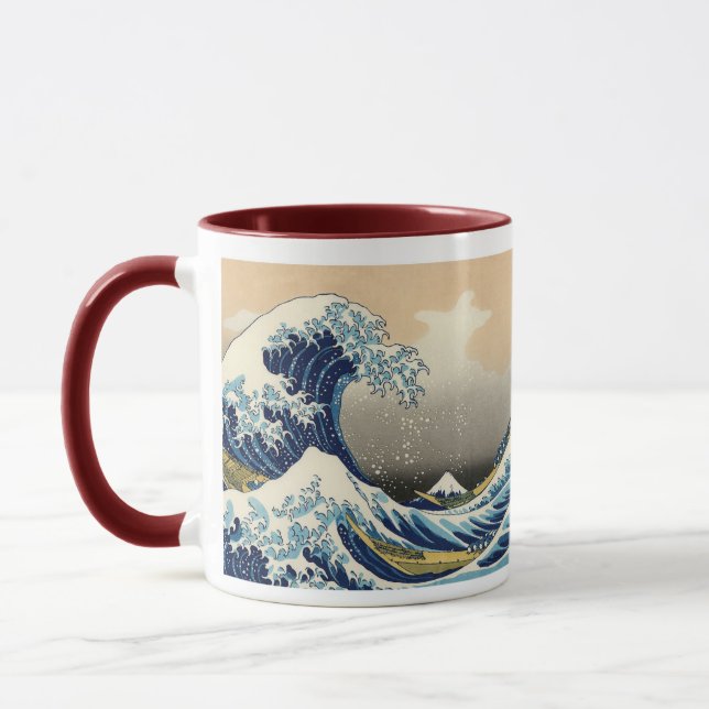 葛飾北斎 MUGG (Vänster)