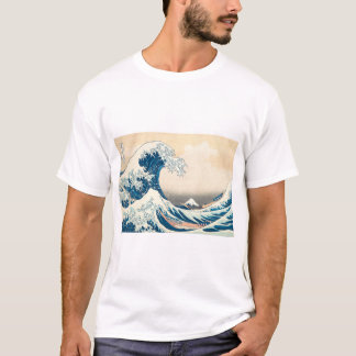 葛 飾 北 斎 神 奈 anbudssökande t shirt