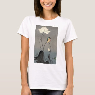 蓮 に カ セ ミ, 古 bud Kingfisher på Lotus, Koson, Ukiyo Tee