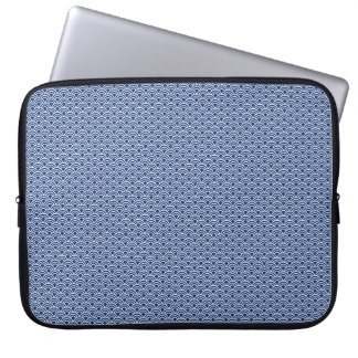 藍色の波小紋 LAPTOP FODRAL
