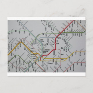 路 線 図 JAPAN VYKORT