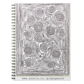 "輪 っ か が14 個"ノ ー ANTECKNINGSBOK MED SPIRAL