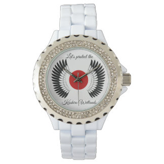 釧路湿原を守ろう! チャリティ・ウォッチ（Charity Watch） 腕時計 Armbandsur