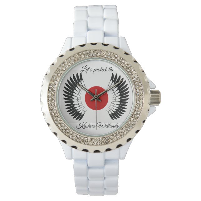 釧路湿原を守ろう! チャリティ・ウォッチ（Charity Watch） Armbandsur (Framsida)