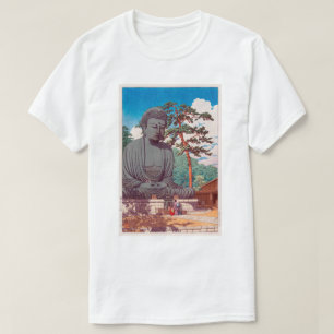 鎌倉大仏 underbara Buddha på Kamakura, Hasui Kawase T Shirt