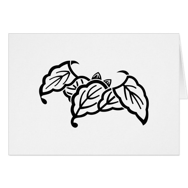 陰 蝙 蝠 柏 HÄLSNINGSKORT (Framsidan Horizontal)