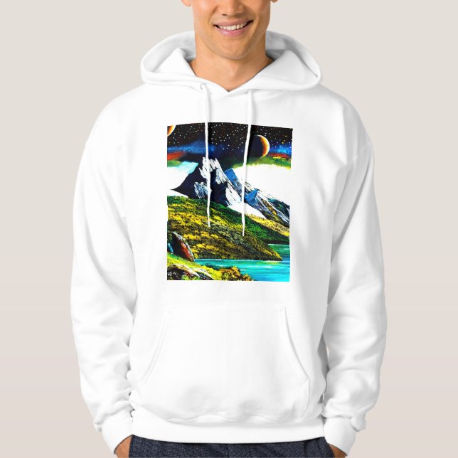 霊山の目覚め HOODIE (Framsida)