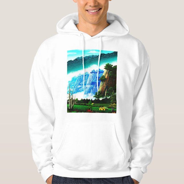 靄の奇山 HOODIE (Framsida)