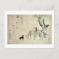 馬 の 族, 北 Horse 斎 familjen Hokusai, Sumi-e