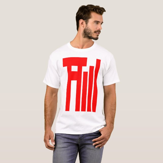 鳥居アンテナ T SHIRT (Hel framsida)
