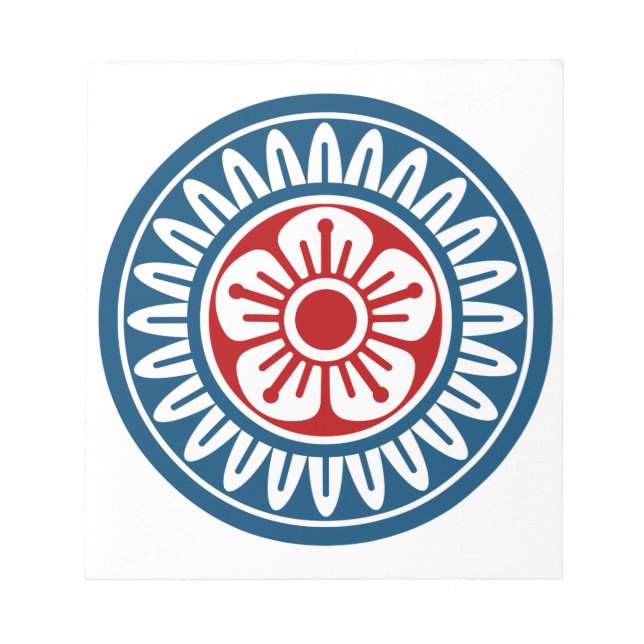 麻雀牌 1筒 イーピン_ロゴのみ-01 ANTECKNINGSBLOCK (Framsida)