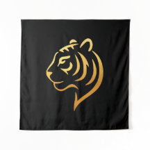 黄金の虎 Gold Tiger – Japansk minimalistisk konst
