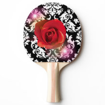 黒のダマスク柄