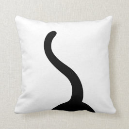 黒猫しっぽ　クッション KUDDE