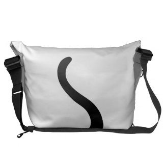 黒猫しっぽ メッセンジャーバッグ KURIR VÄSKA