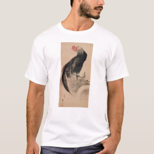 黒 い 鶏, 北 斎 Black Tupp, Hokusai T-shirt