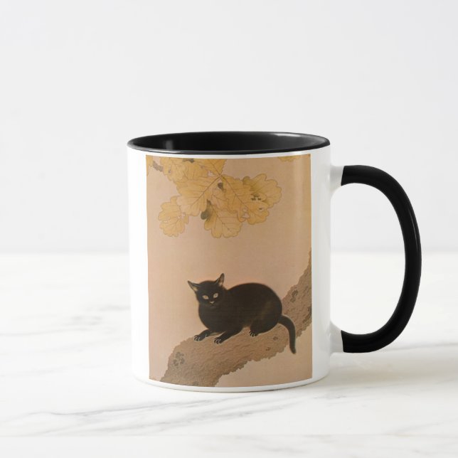 黒 猫, 春 Black Cat, Shunsō Mugg (Höger)