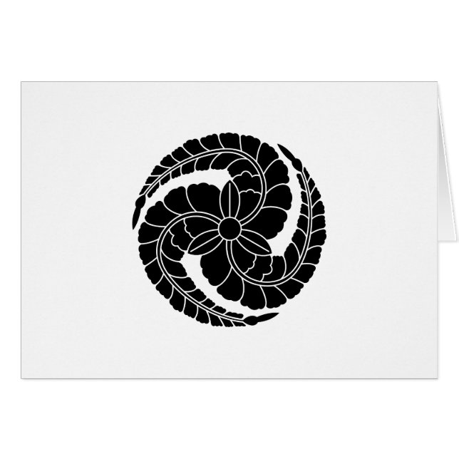 黒 田 藤 巴 HÄLSNINGSKORT (Framsidan Horizontal)