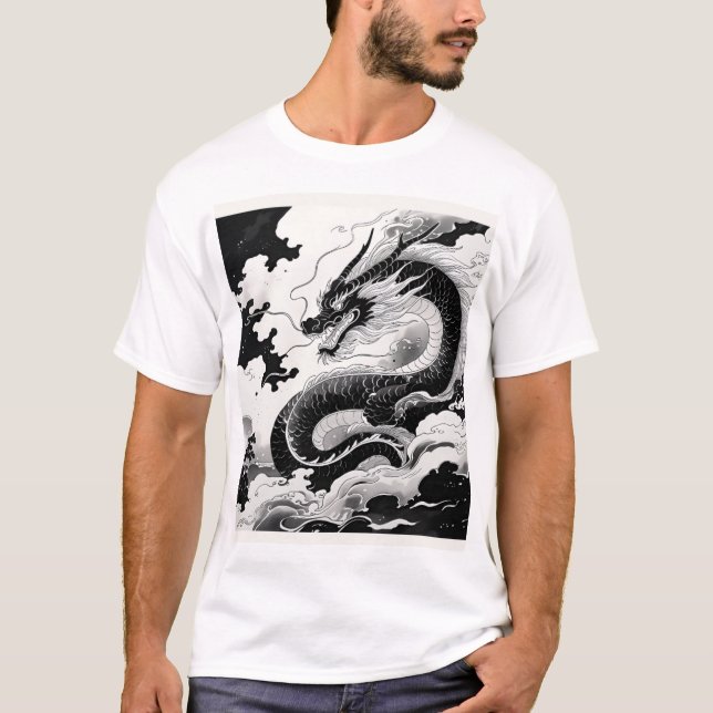 龍の神聖な力 T SHIRT (Framsida)