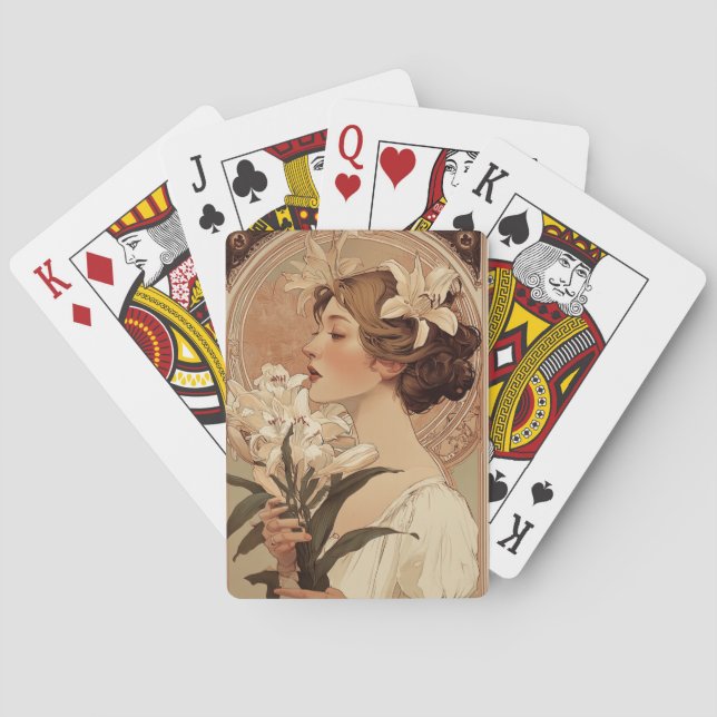 여인카드  CASINOKORT (Baksidan)