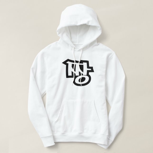 짱 JANG - BEST ~ Koreanska slang Hangul-språket Hoodie (Design framsida)