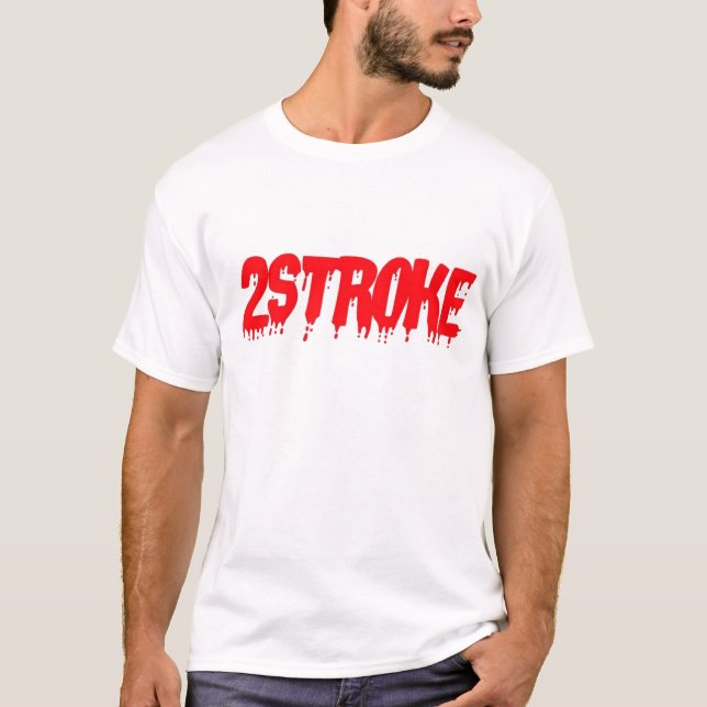 ２ＳＴＲＯＫＥ　ＢＩＫＥ　ＥＮＧＩＮＥ　ＭＯＴＯＲＣＹＣＬＥ TEE SHIRT (Framsida)