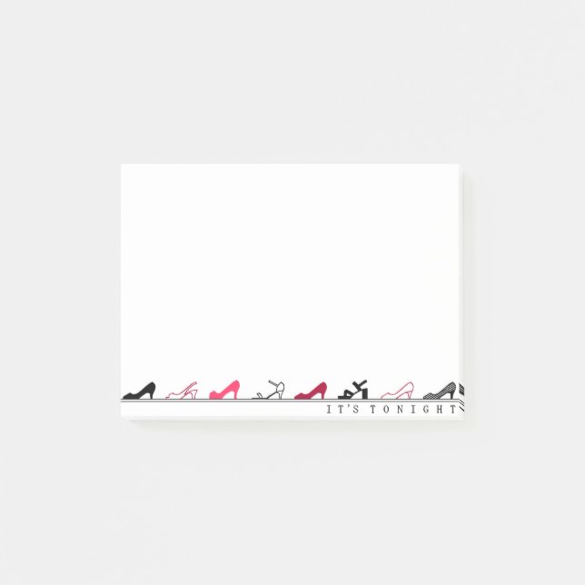 ＩＴ’Ｓ　ＴＯＮＩＧＨＴ POST-IT BLOCK (Framsida)