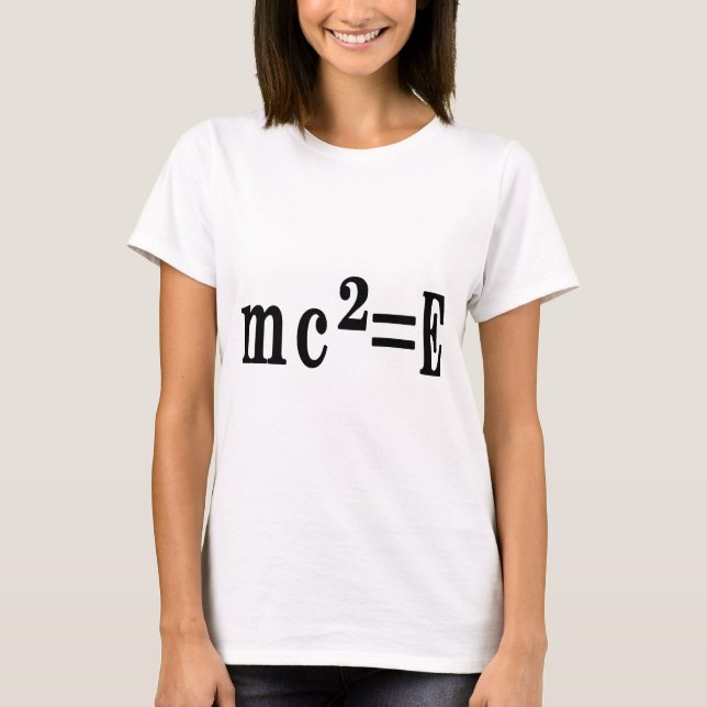 ｍｃ²＝E T-shirt (Framsida)